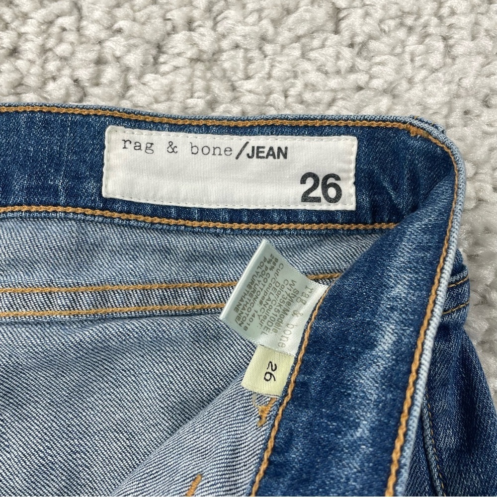 Rag & Bone Dre Carpenter Jeans Cargo Distressed Sz 26 M17 - Picture 4 of 14